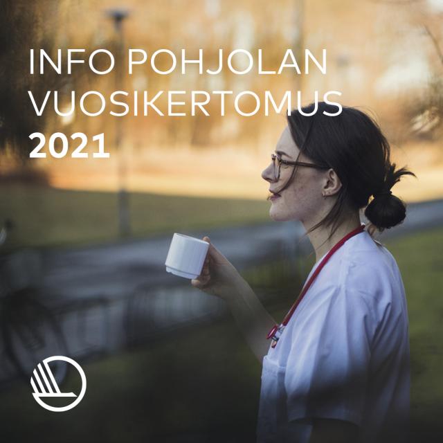 Info Pohjolan vuosikertomus 2021 -kansikuva